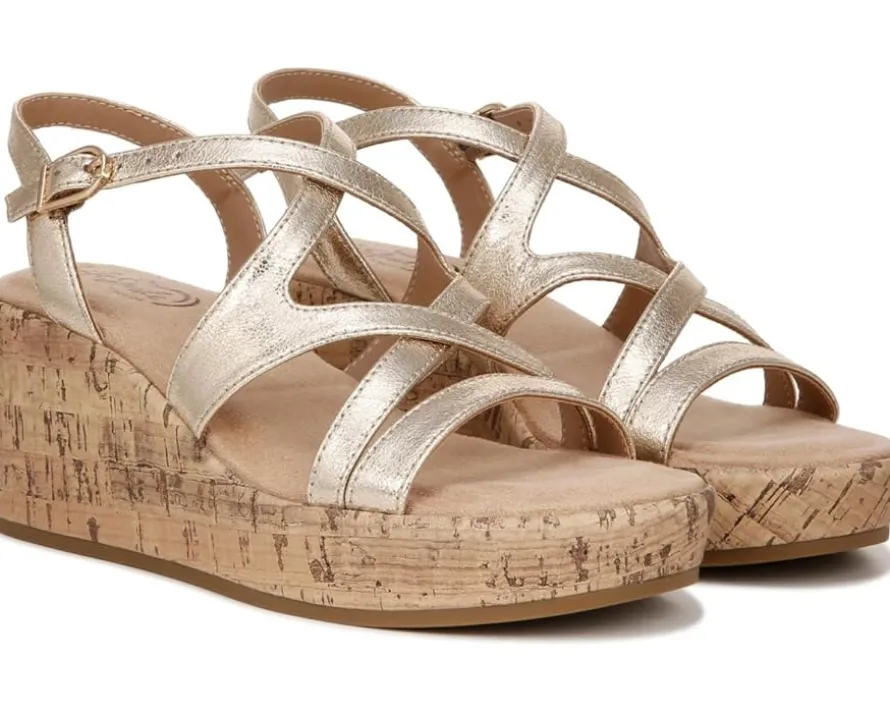 Women's LifeStride Bailey Strappy Platform Wedge Sandals