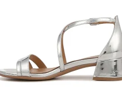 Women's Naturalizer June Strappy Low Block Heel Dress Sandal