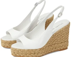 Women's Stuart Weitzman Island Peep-Toe Espadrille Wedge