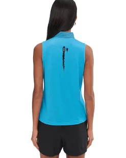 Zen Print Sleeveless Polo